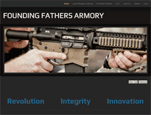 Tablet Screenshot of foundingfathersar15.com